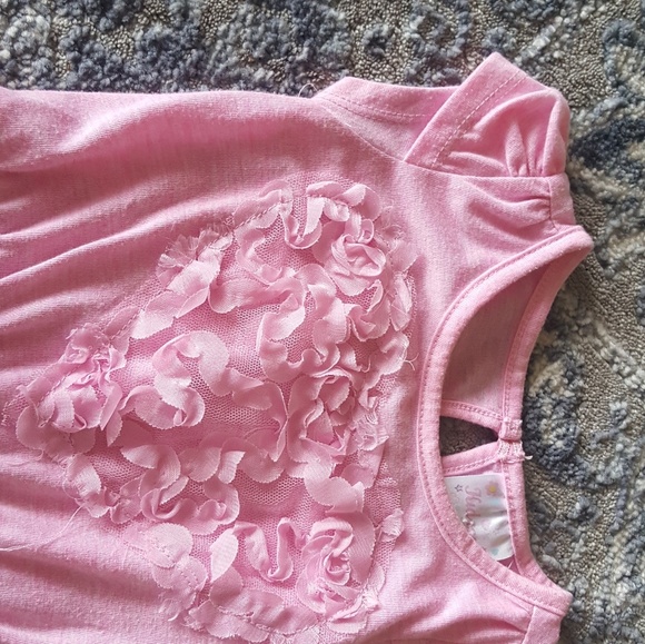 Pink Ruffle Dress - Picture 2 of 3